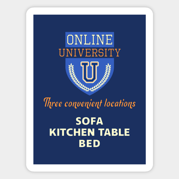 Online University Magnet by UltraQuirky